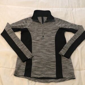 90 Degree quarter zip up long sleeve top
